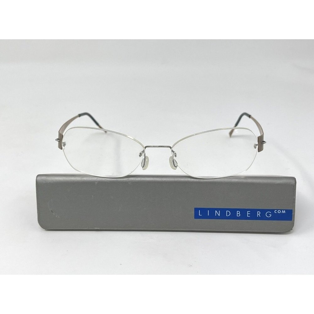 Lindberg Spirit Titanium 135 Col. U12 801195446 Rimless Eyeglasses Frame Brown